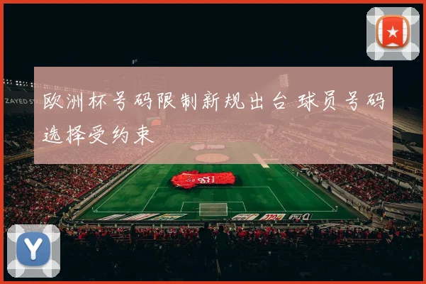 欧洲杯号码限制新规出台 球员号码选择受约束